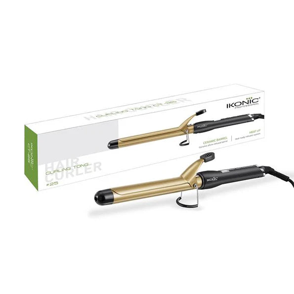 Ikonic Professional Curling Tong CT-25 (Black)