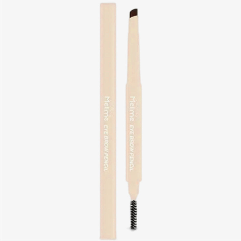 MELLME Eyebrow Pencil with Brush | Dark Brown