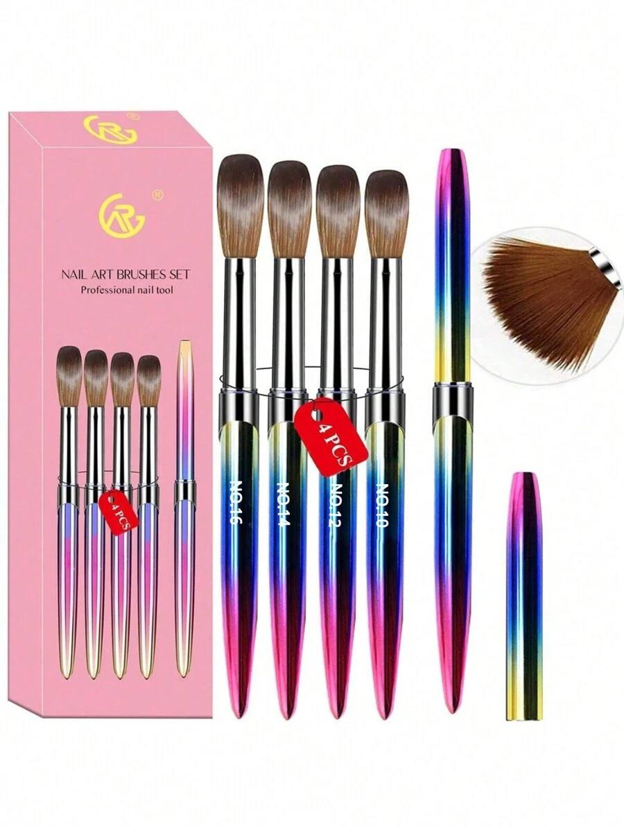Kolinsky Korean Brush | Set Of 4
