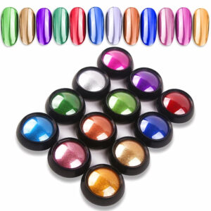 Nail Art Chrome Powder Holographic 12 Color