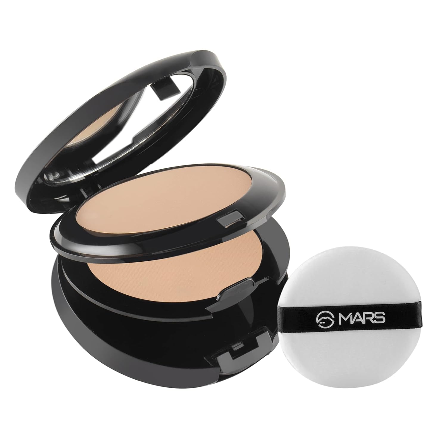 Mars Wonder 2 IN 1 Compact Powder With Mirror & Powder Puff | 16g