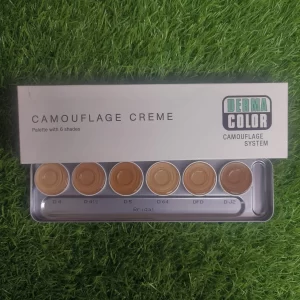Kryolan Dermacolor Camouflage Cream 6 Color Palette