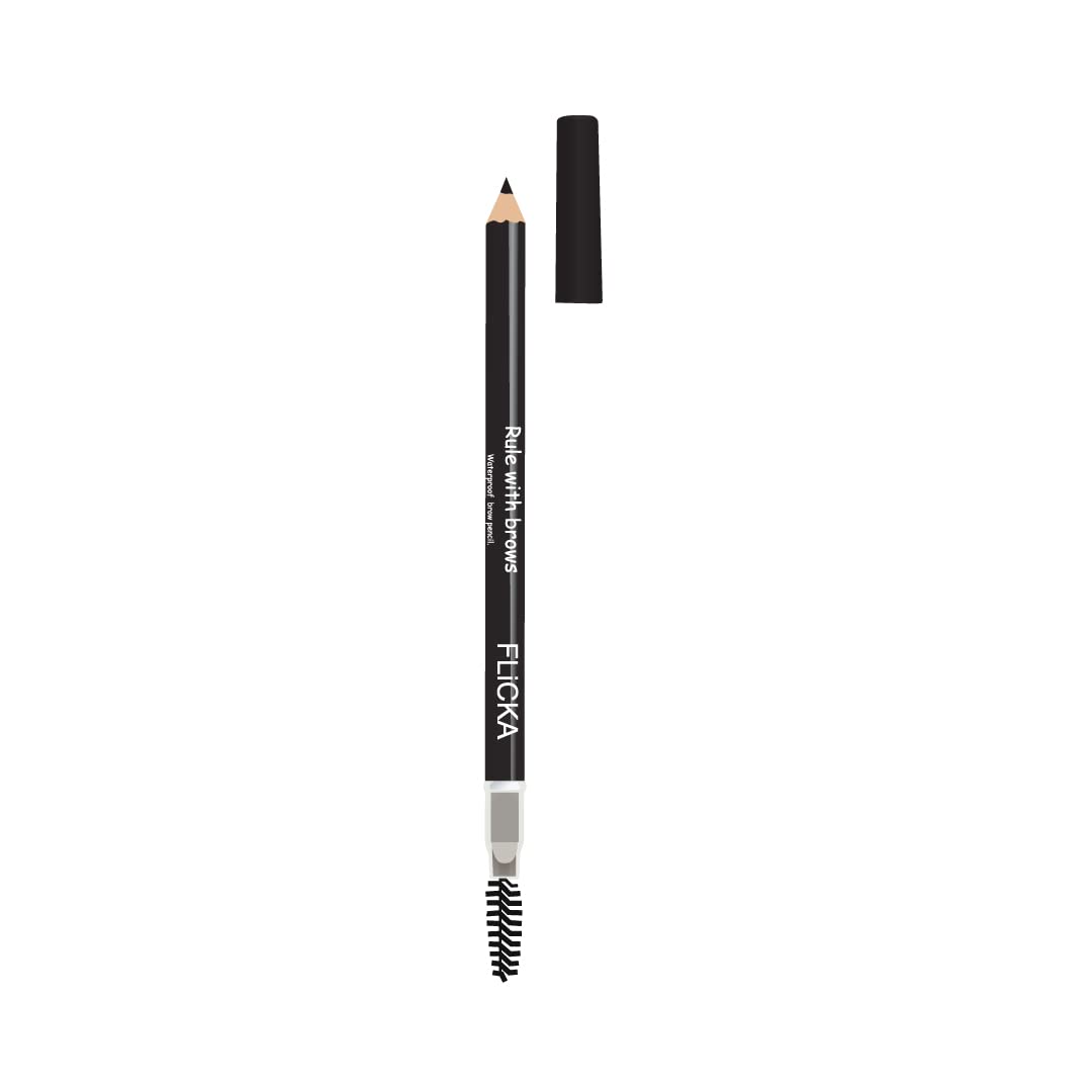 Flicka Rule With Brows Water Proof Eyebrow Pencil | 1.2g
