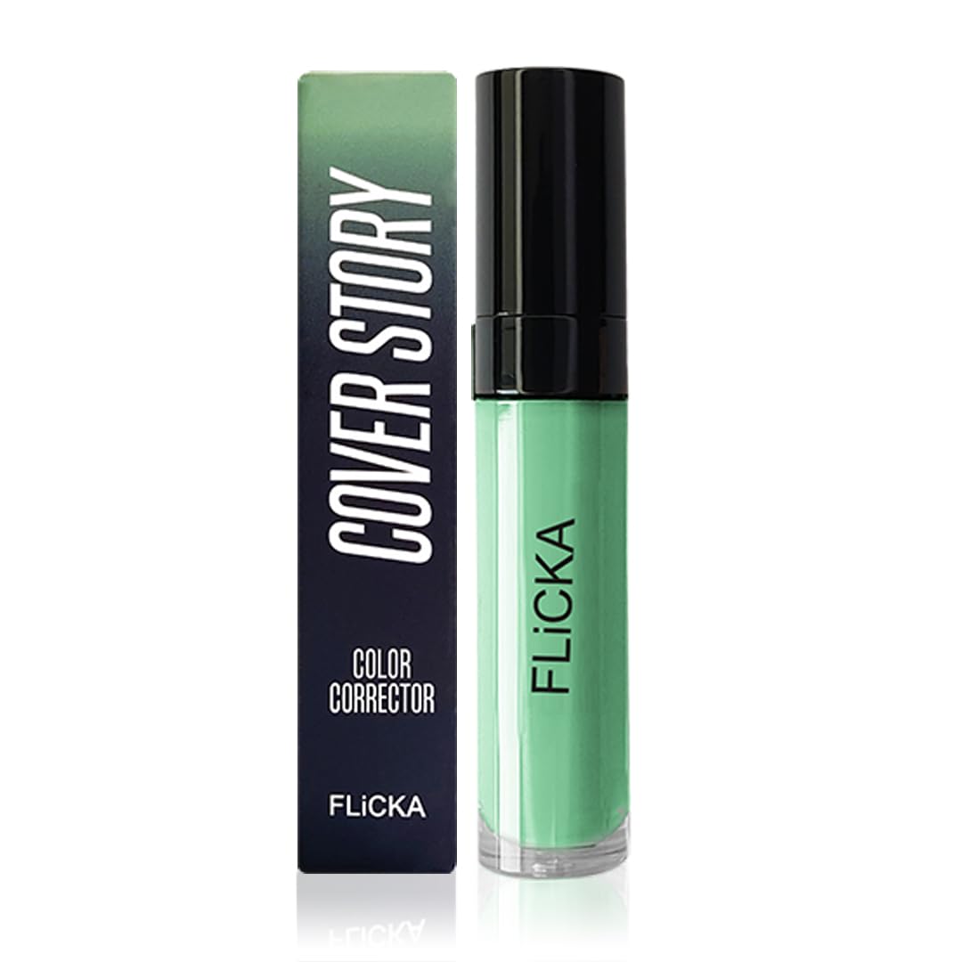 Flicka Cover Story Color Corrector – Green | 8.5ml